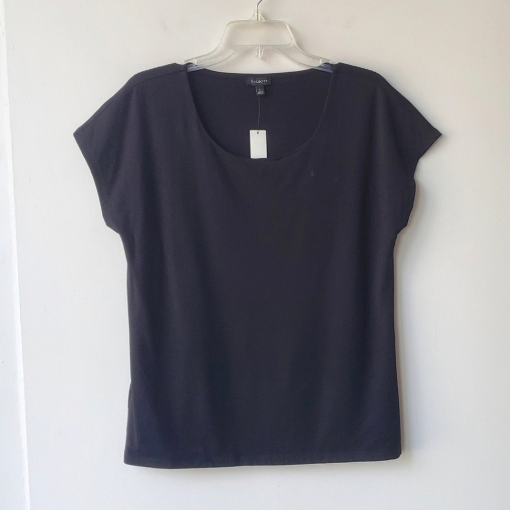 NWT Talbots Short Sleeve Top